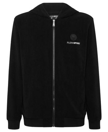 Hooded sweat jacket
