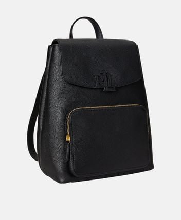 Leather backpack