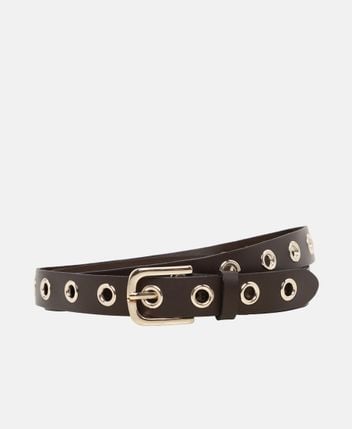 Leather belt
