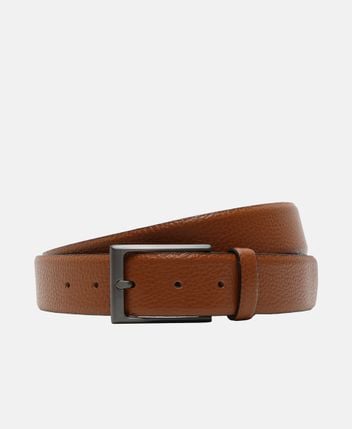 Leather belt