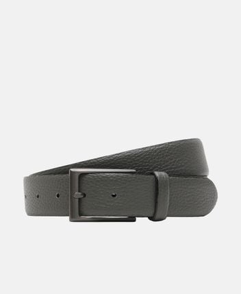 Leather belt