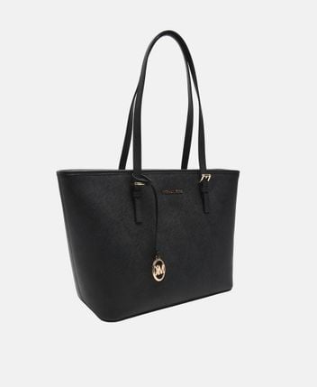 Leather shopper