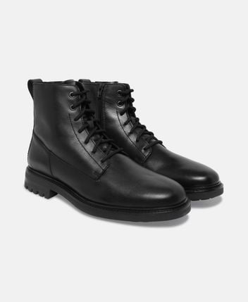 Lace-up ankle boot