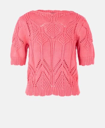 Short-sleeved pullover