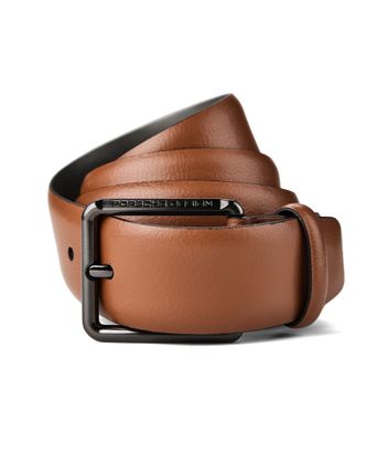 Leather belt