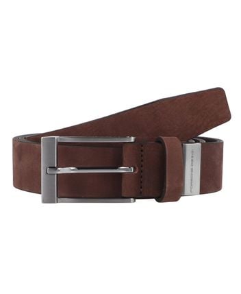 Leather belt