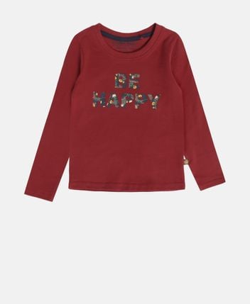Long-sleeved top