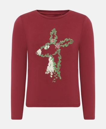Long-sleeved top