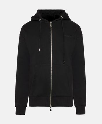 Hooded sweat jacket