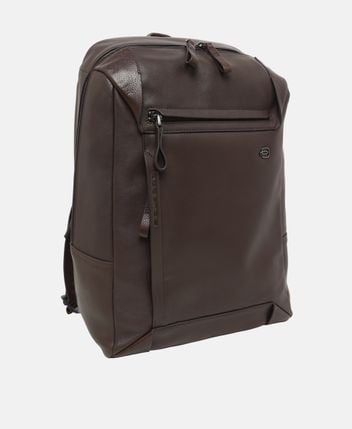 Leather backpack