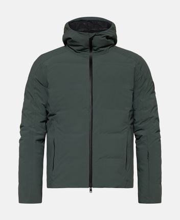 Down ski jacket