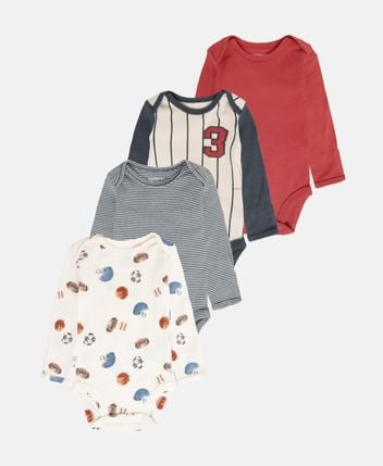 Long-sleeved body pack of 4