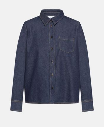 Denim blouse