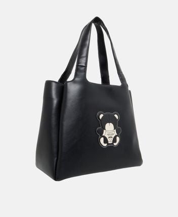Leather-look tote bag Ortensia