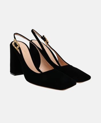 Slingback pumps