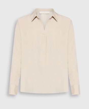 Silk shirt blouse