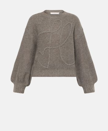 Cashmere-blend pullover