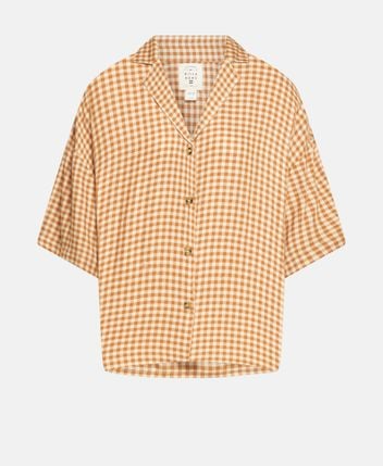 Short-sleeved blouse