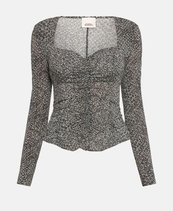 Long-sleeved top