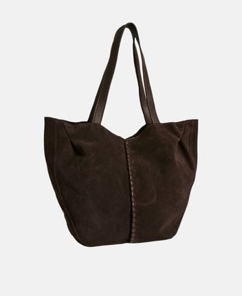 Leather shopper Dorte