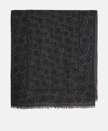 Wool-blend scarf