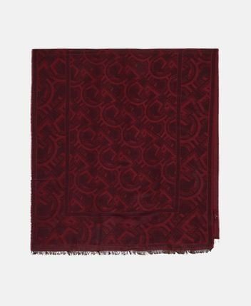 Wool-blend scarf