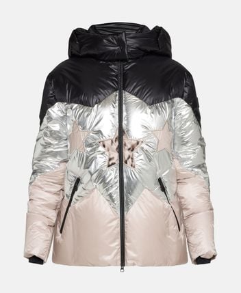 Down ski jacket