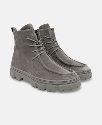 Lace-up ankle boot