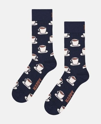 Socks, pack of 4 Coffee