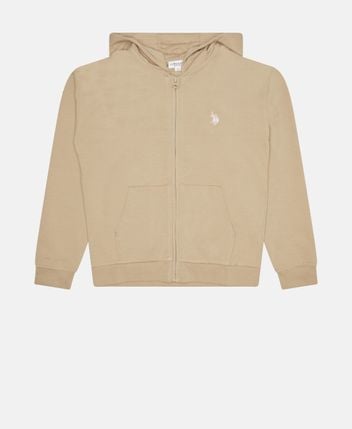 Hooded sweat jacket