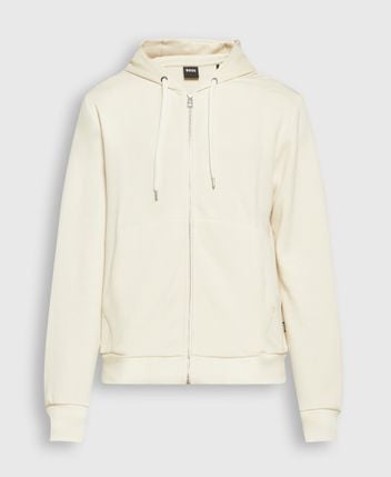 Hooded sweat jacket