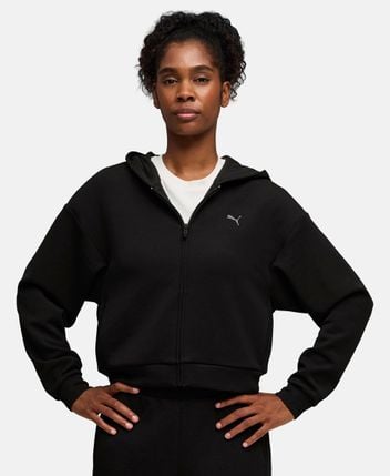 Hooded sweat jacket
