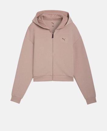 Hooded sweat jacket