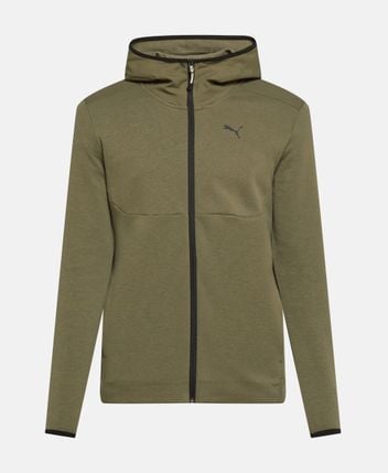 Hooded sweat jacket