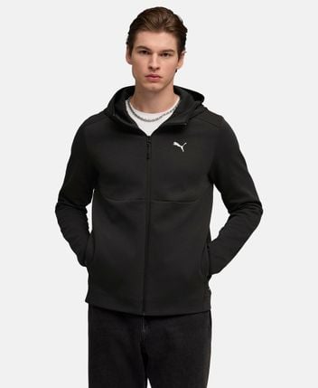 Hooded sweat jacket