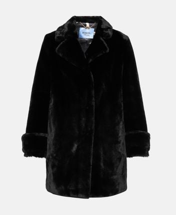 Faux fur coat