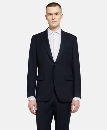 Wool-blend suit