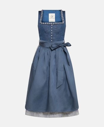 Linen Dirndl with apron
