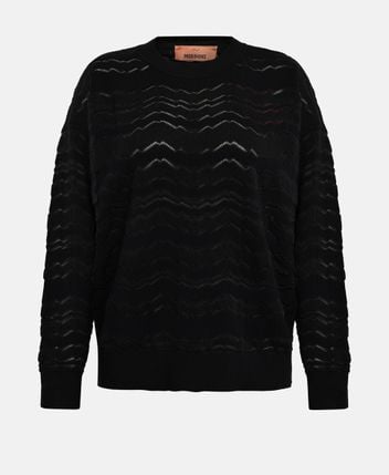 Wool-blend pullover