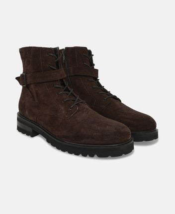 Lace-up ankle boot Velo stampa