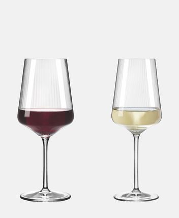 Wine glasses, set of 12 Sonnenschliff