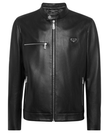 Leather jacket