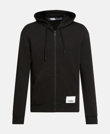 Hooded sweat jacket