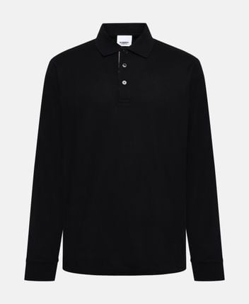 Long-sleeved polo shirt