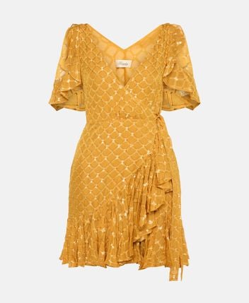 Silk-blend dress Angelico