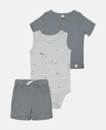 Top and shorts set