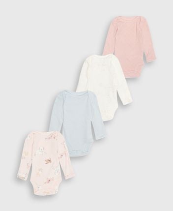 Long-sleeved body pack of 4