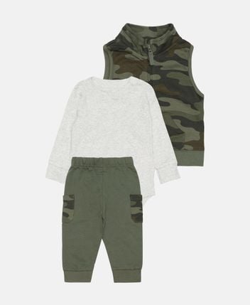 Jacket, body and trousers set