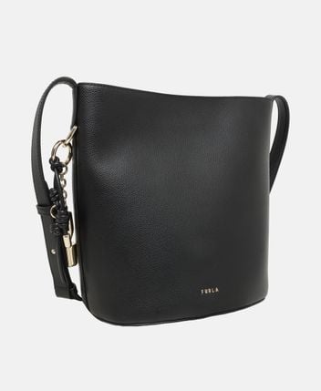 Leather bucketbag Roxie