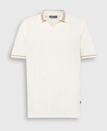 Knitted polo shirt
